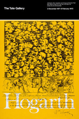 Hogarth exhibition poster